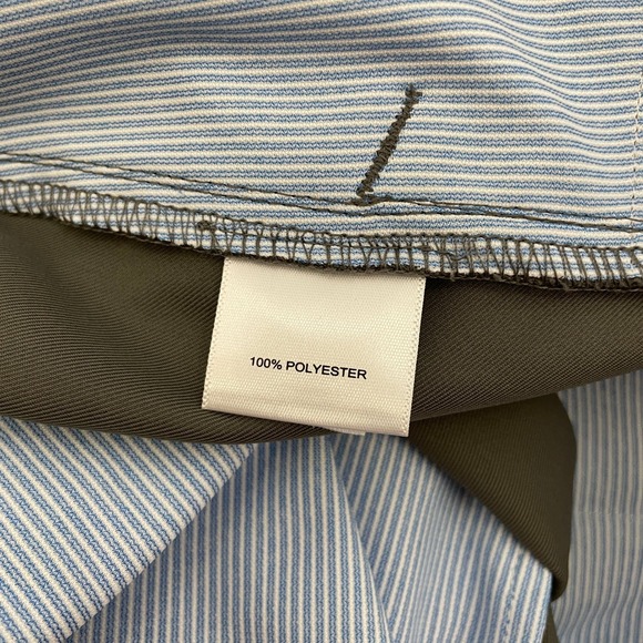 Peter Millar Crown Sport Golf Shorts Size 44 Olive Green Performance - Picture 6 of 6